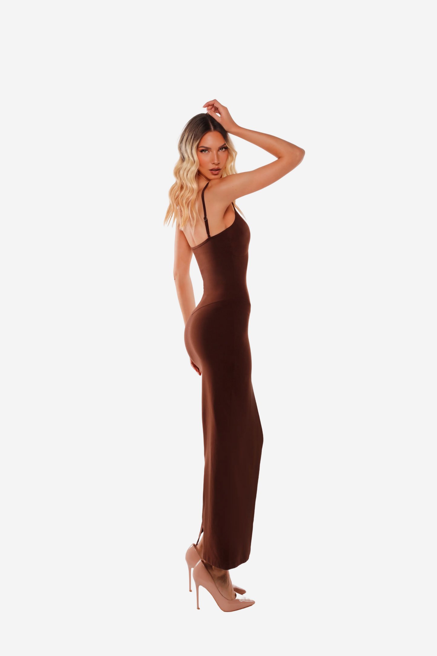 HEART SHAPED MAXI DRESS