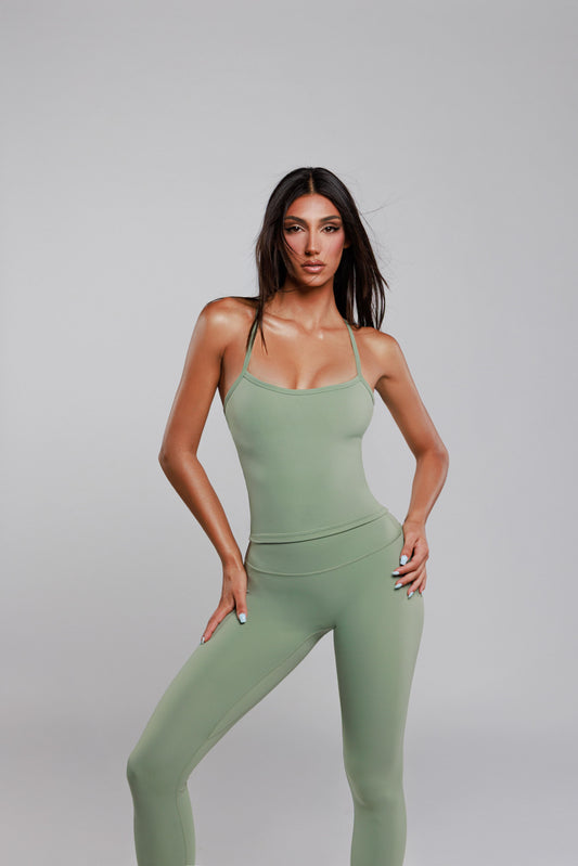 CROSS BACK TANK TOP