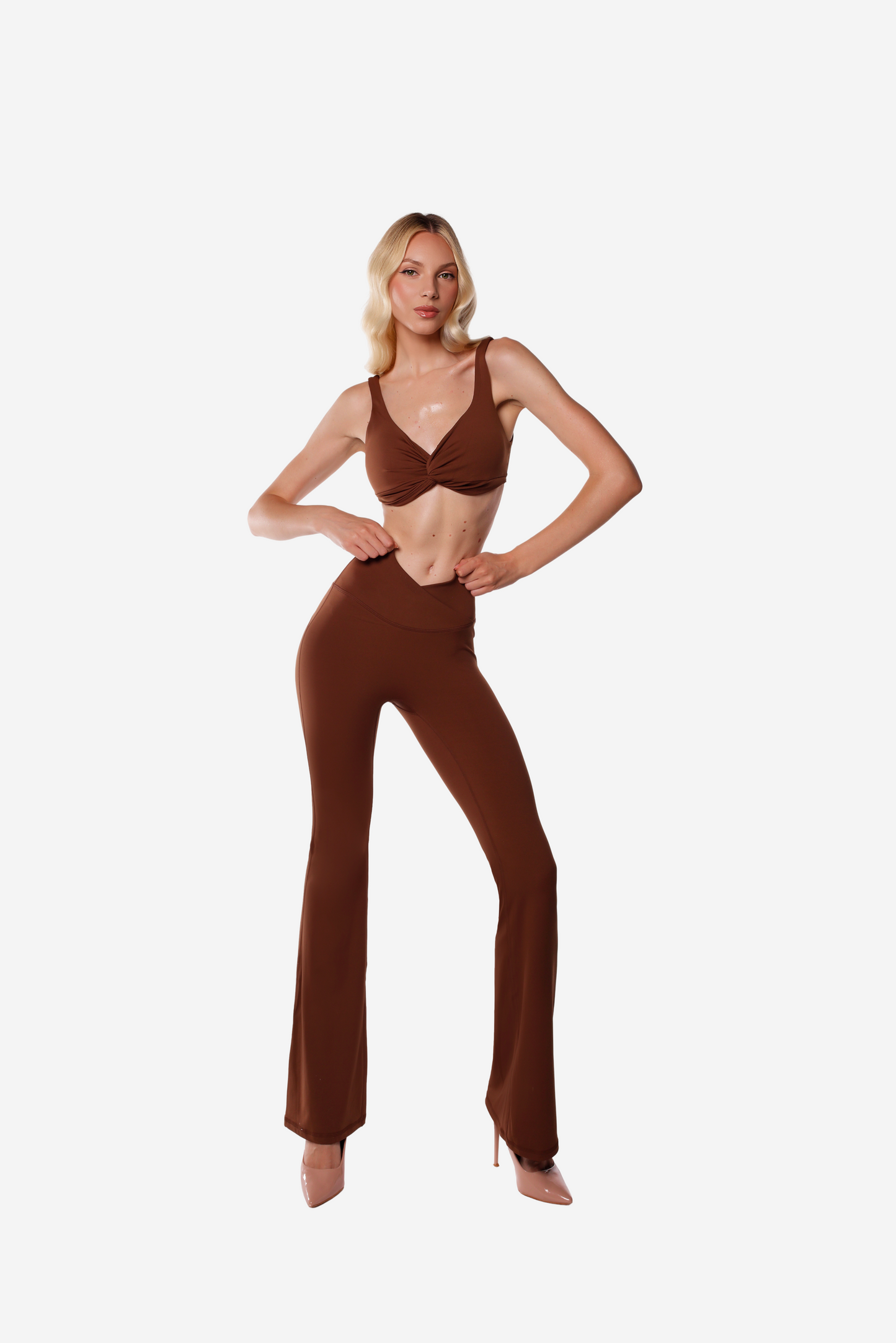 HIGH - RISE FLARE LEGGINGS