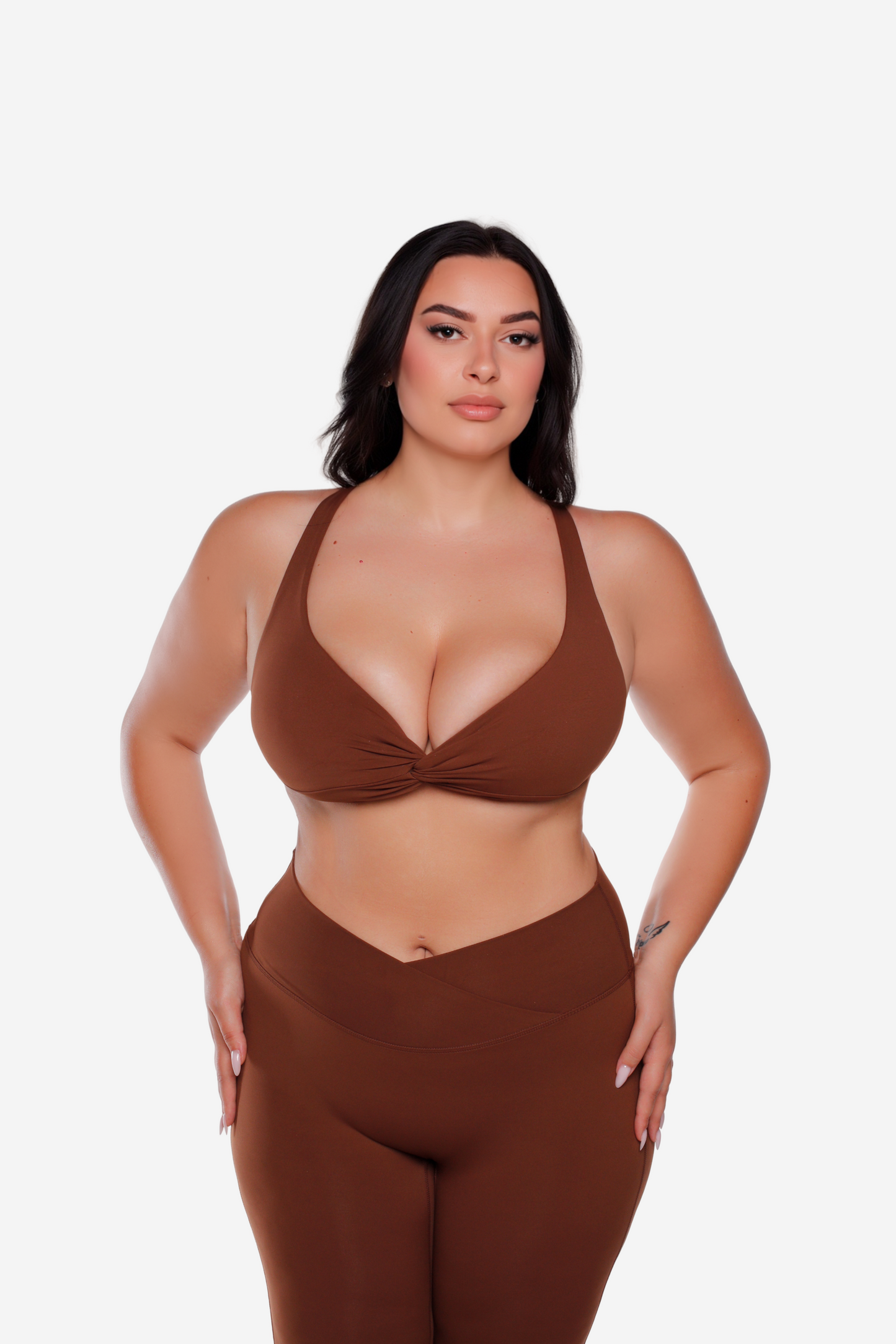 TWIST KNOT CROP TOP