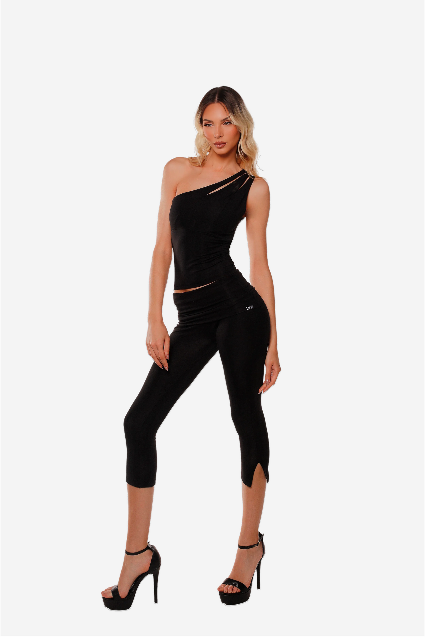 FOLDOVER CAPRI PANTS