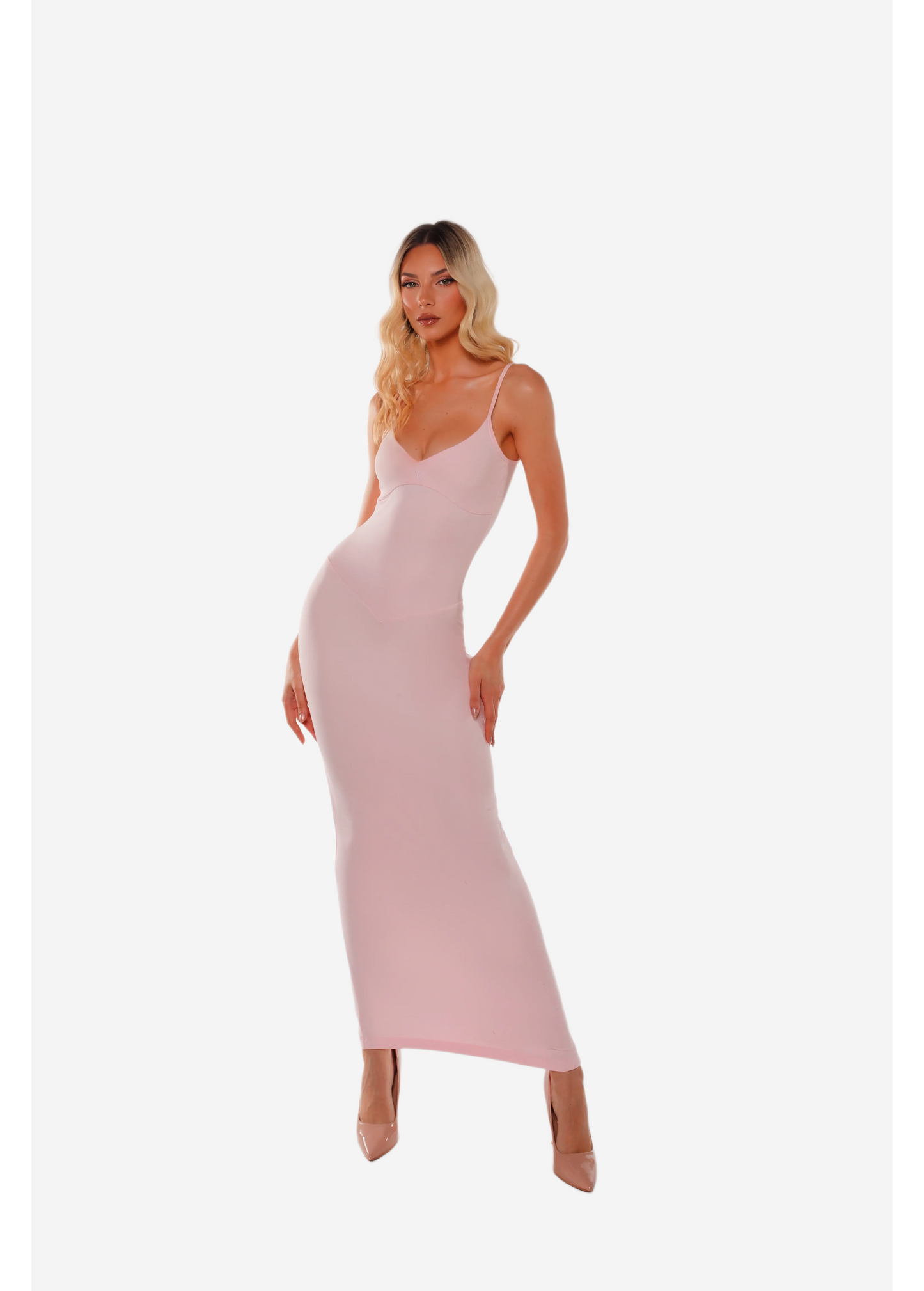 HEART SHAPED MAXI DRESS