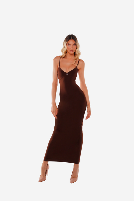 HEART SHAPED MAXI DRESS