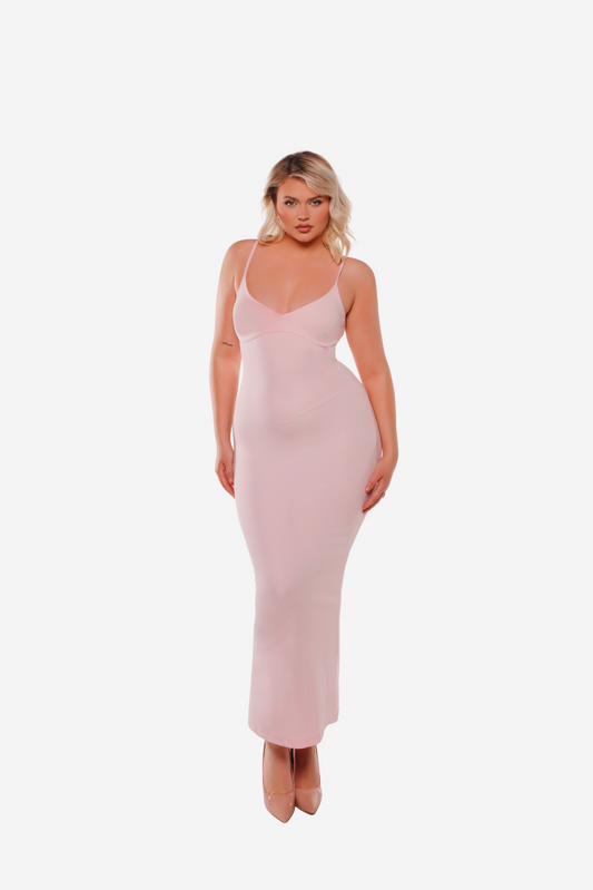 HEART SHAPED MAXI DRESS