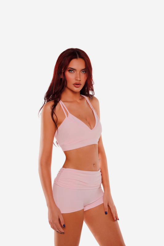 DOUBLE LAYERED CROP TOP