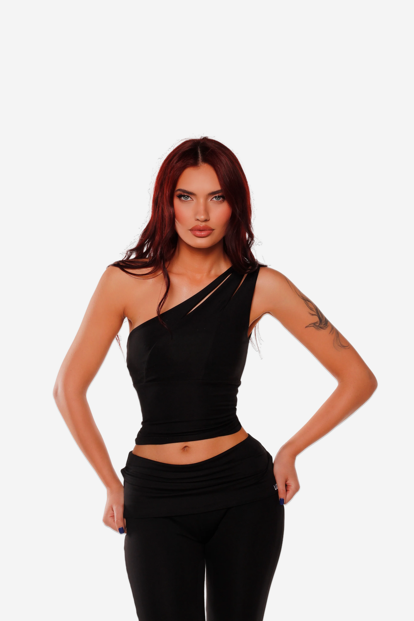 ASYMMETRIC TANK TOP