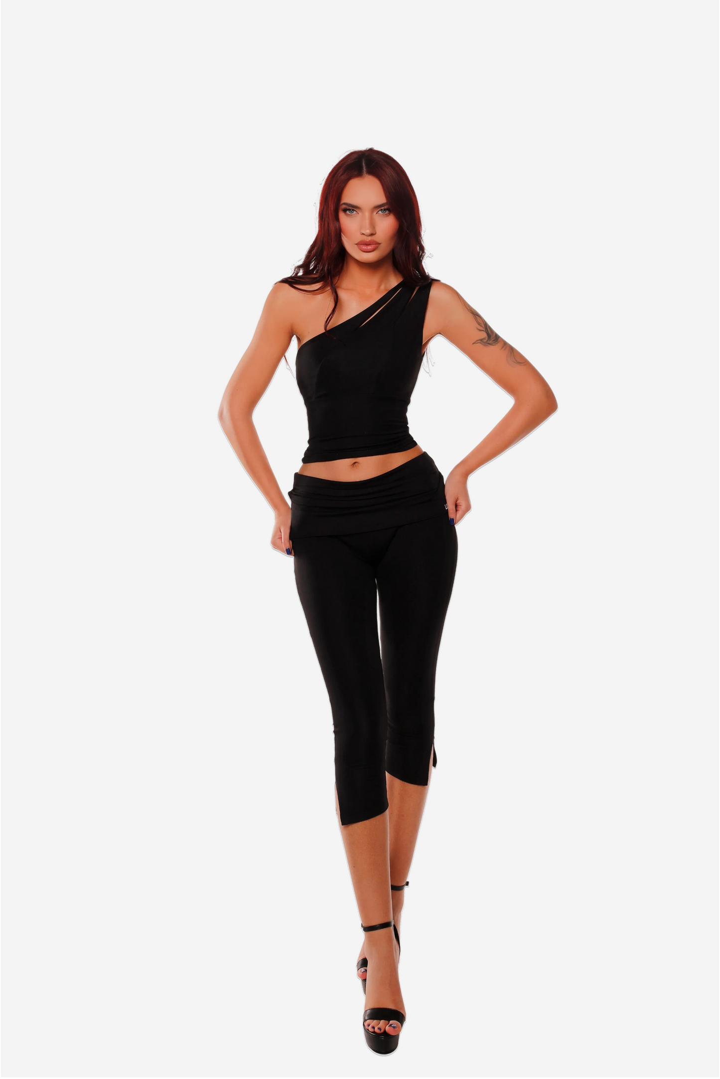 FOLDOVER CAPRI PANTS