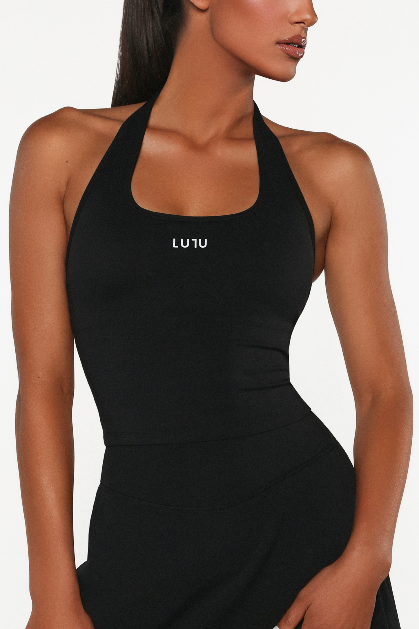 SUNSET HALTER TOP