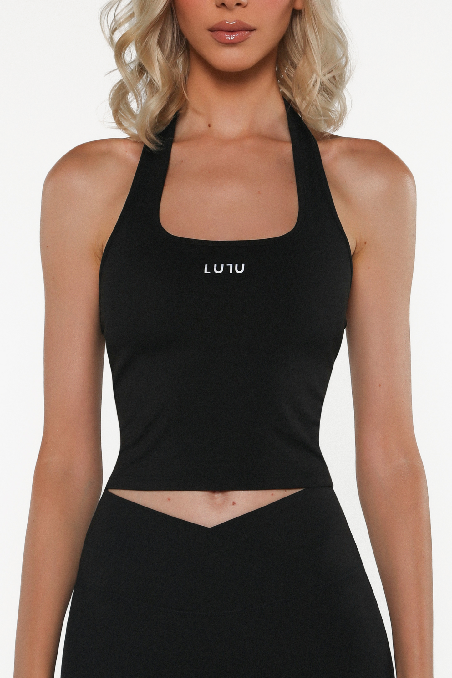SUNSET HALTER TOP