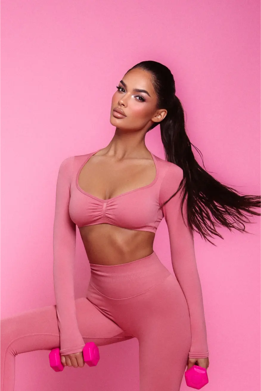 SCULPT CROP TOP