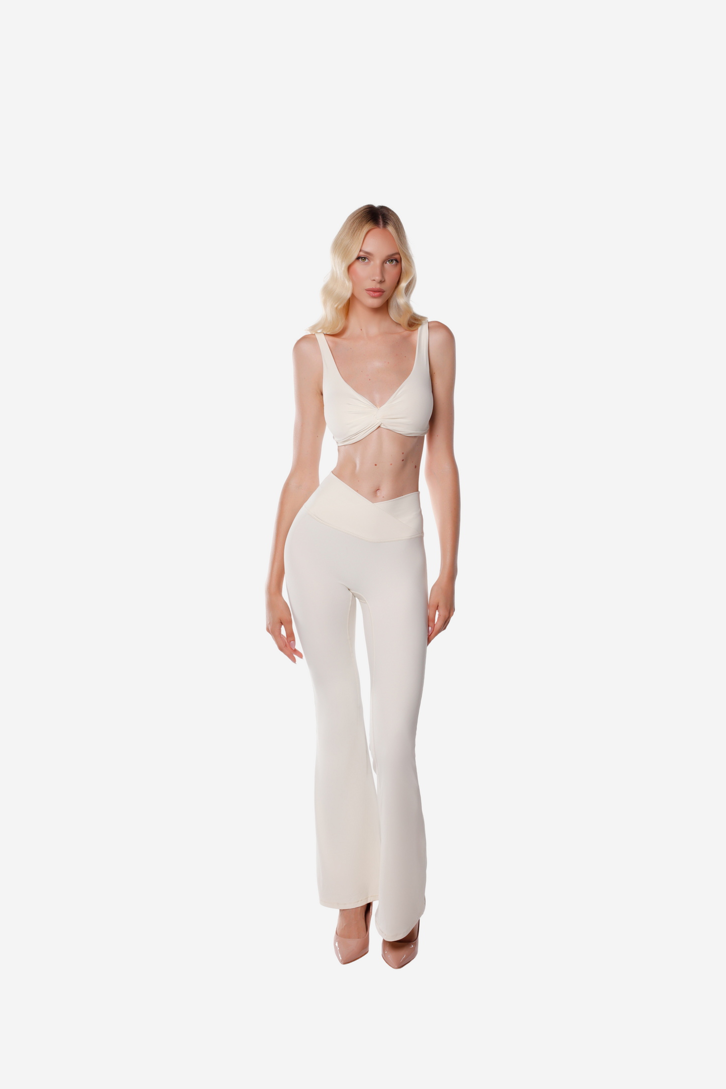 HIGH - RISE FLARE LEGGINGS