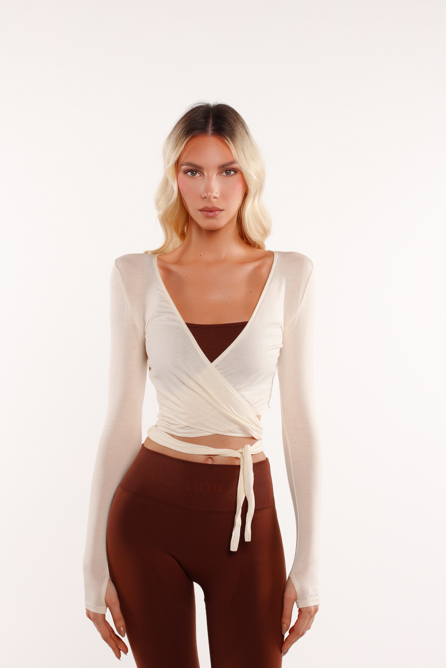 BALLET WRAP TOP