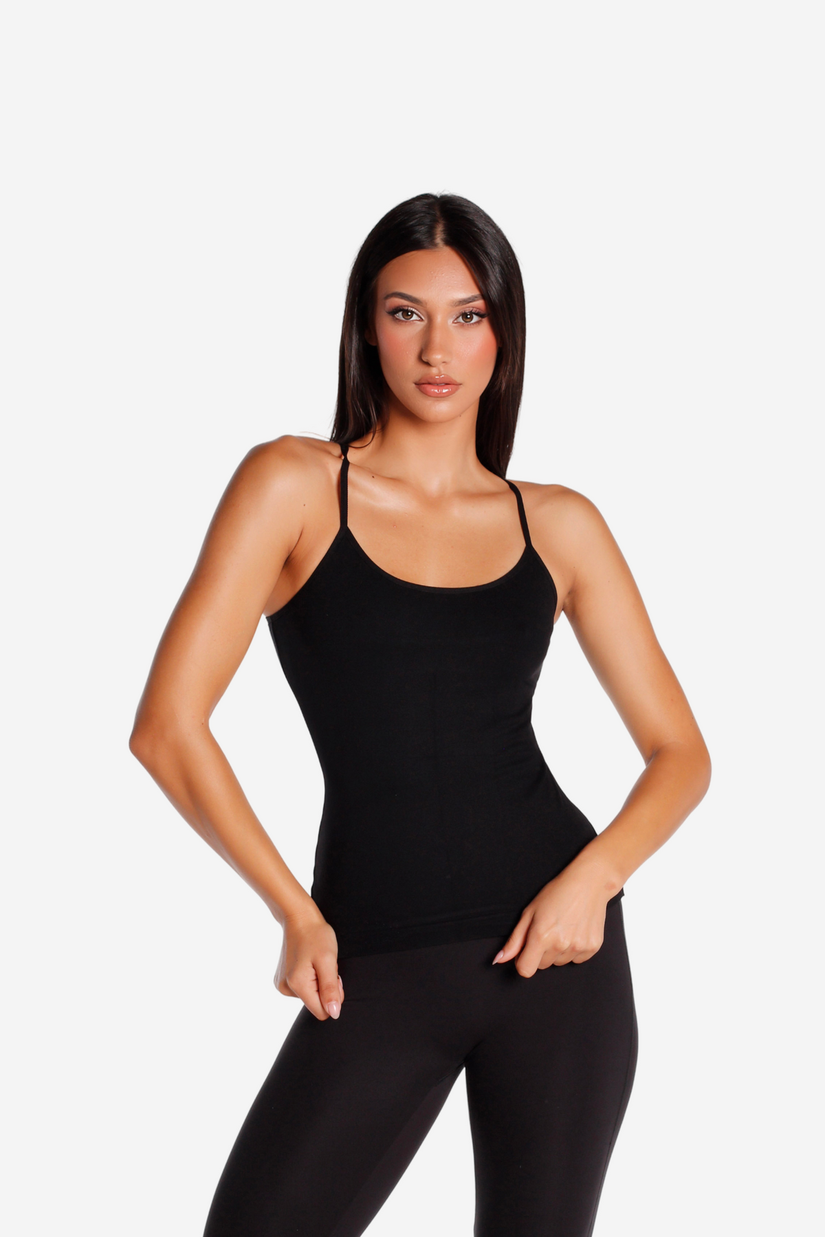 Black Lace Tank Top